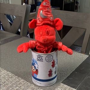 Disney Plush Paint Can Ink & Paint Sorcerer Mickey
